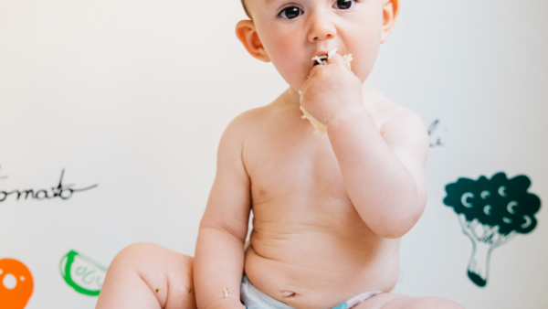 Goed als kinderen met de handen eten